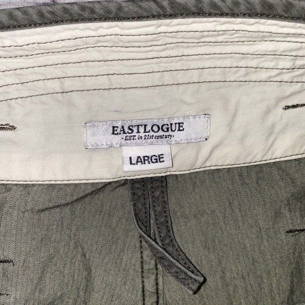 Eastlogue Utility Cotton Nylon Green Pants Size Large Rare Excellent Condition - Picture 10 of 13